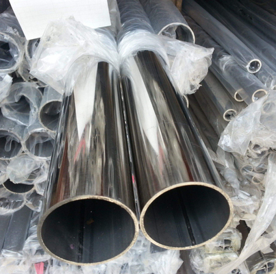 Tubo de aço inoxidável laminado a quente Tp201 ASTM SUS304L S316L
