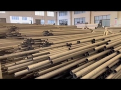 Tubo de aço inoxidável sem costura / soldado