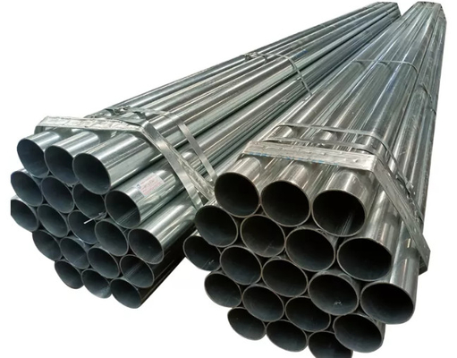 Q195 Q345 Tubos de aço galvanizado a quente 5,8 m 6 m 12 m comprimento tipo redondo/quadrado/retangular