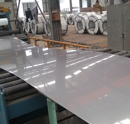 Folha de aço inoxidável de qualidade ISO DIN ASTM 301 302 304 laminada a quente / laminada a frio