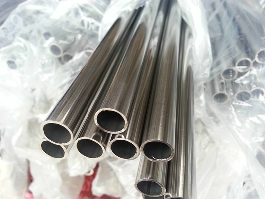 Tubo de aço inoxidável laminado a quente DIN AISI ASTM 201 301 304 Grau sem costura para a indústria