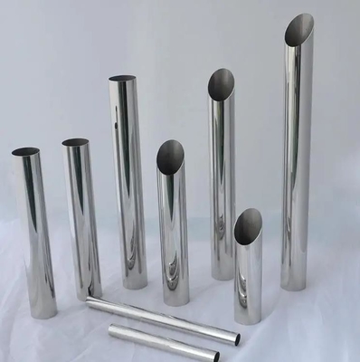ASTM A312 Tp316L Tubos de aço inoxidável sem costura Soldados B36.19 12 polegadas Sch10 6m 321 Superfície polida laminada a quente