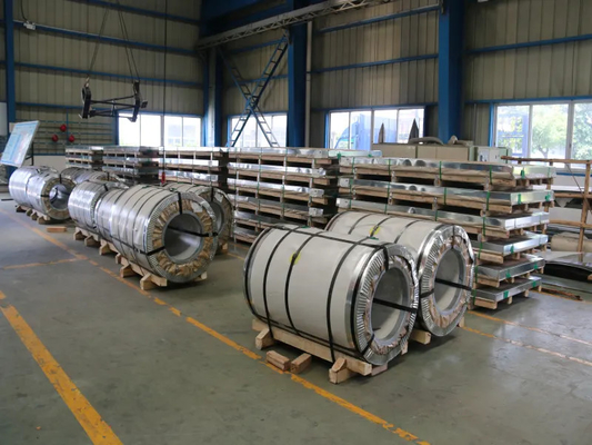 Empilhadeira de aço inoxidável ASTM 304 321H 347 Grade laminada a frio 1 mm 1,2 mm Espessura 1000 mm 1219 mm Largura BA/2B Superfície