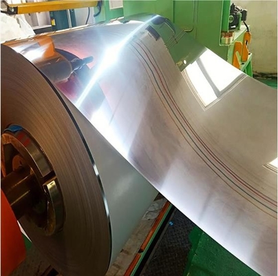 Empilhadeira de aço inoxidável ASTM 304 321H 347 Grade laminada a frio 1 mm 1,2 mm Espessura 1000 mm 1219 mm Largura BA/2B Superfície
