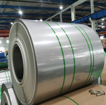 Coil/Strips de aço inoxidável 316 316L laminado a frio 1mm 1.2mm 1000mm 1219mm Largura BA/2B/8k Revestimento de superfície